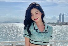 井川里予欲走辣妹风格，新视频大露深V，和渣男同居后放飞自我？-沐风文化